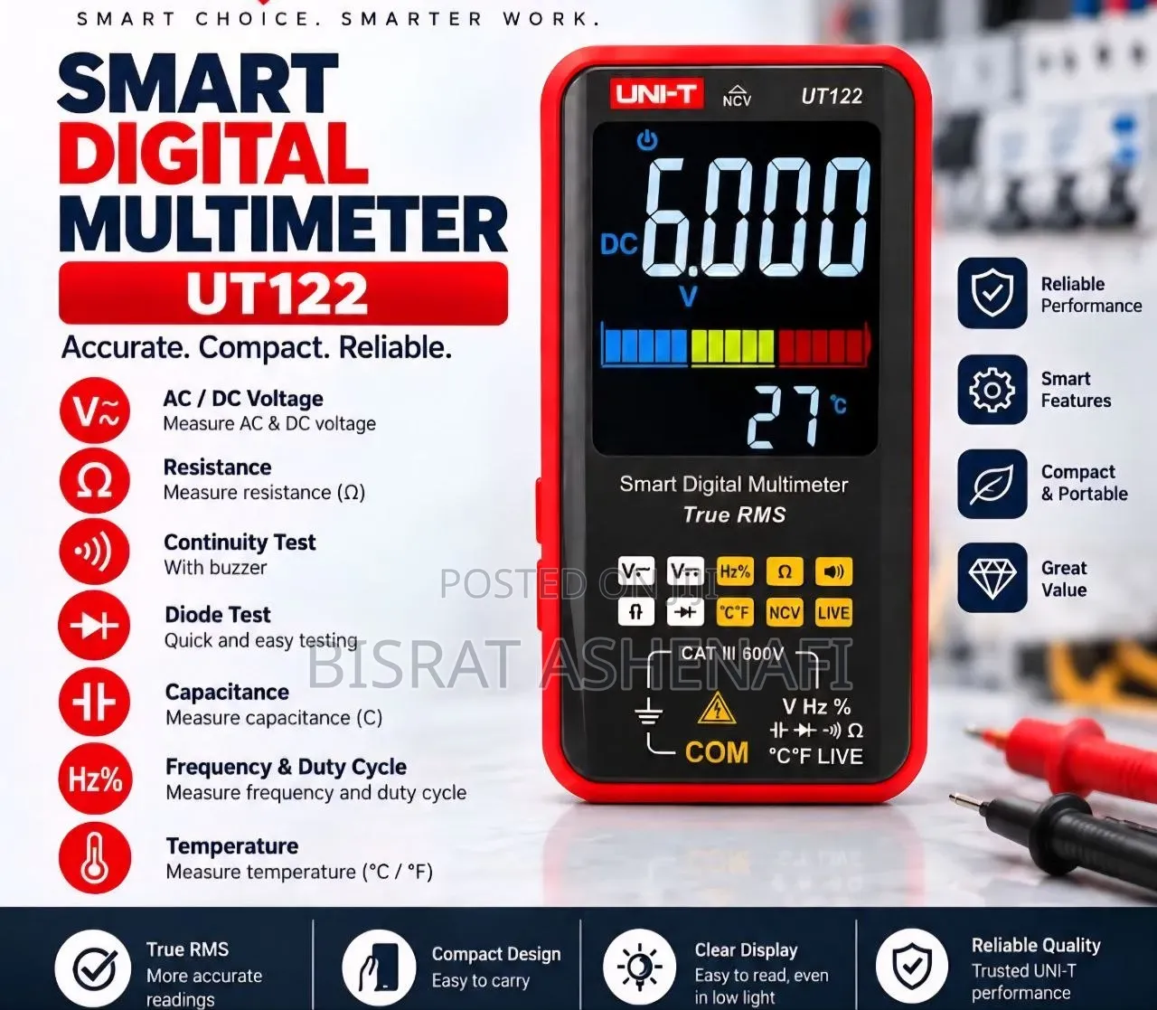 Uni-T Smart Digital Multimeter
