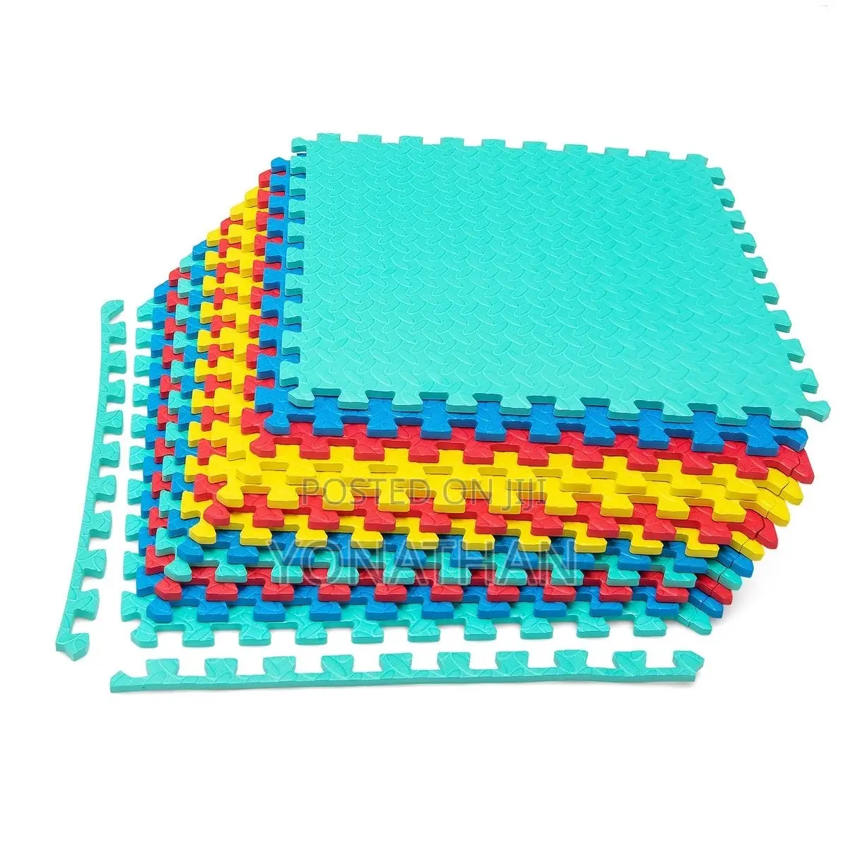 Kids Colorful Play Mat in Home