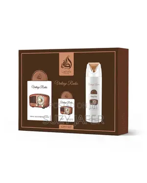 VINTAGE RADIO Gift Set by Lattafah