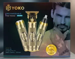 YOKO Rechargeable Hair Trimmer – Professional Cordless Hair Clipper