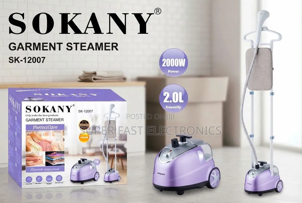 SOKANY Garment Steamer – Powerful Clothes Steamer for Home Travel