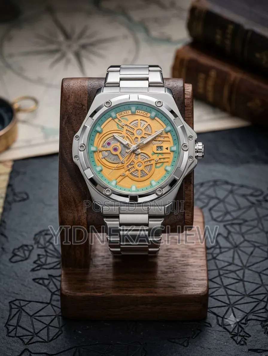 BEXEI Skeletondial Men's Wristwatch