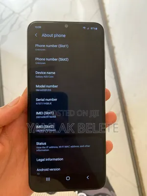 Samsung Galaxy A03 32 GB Black