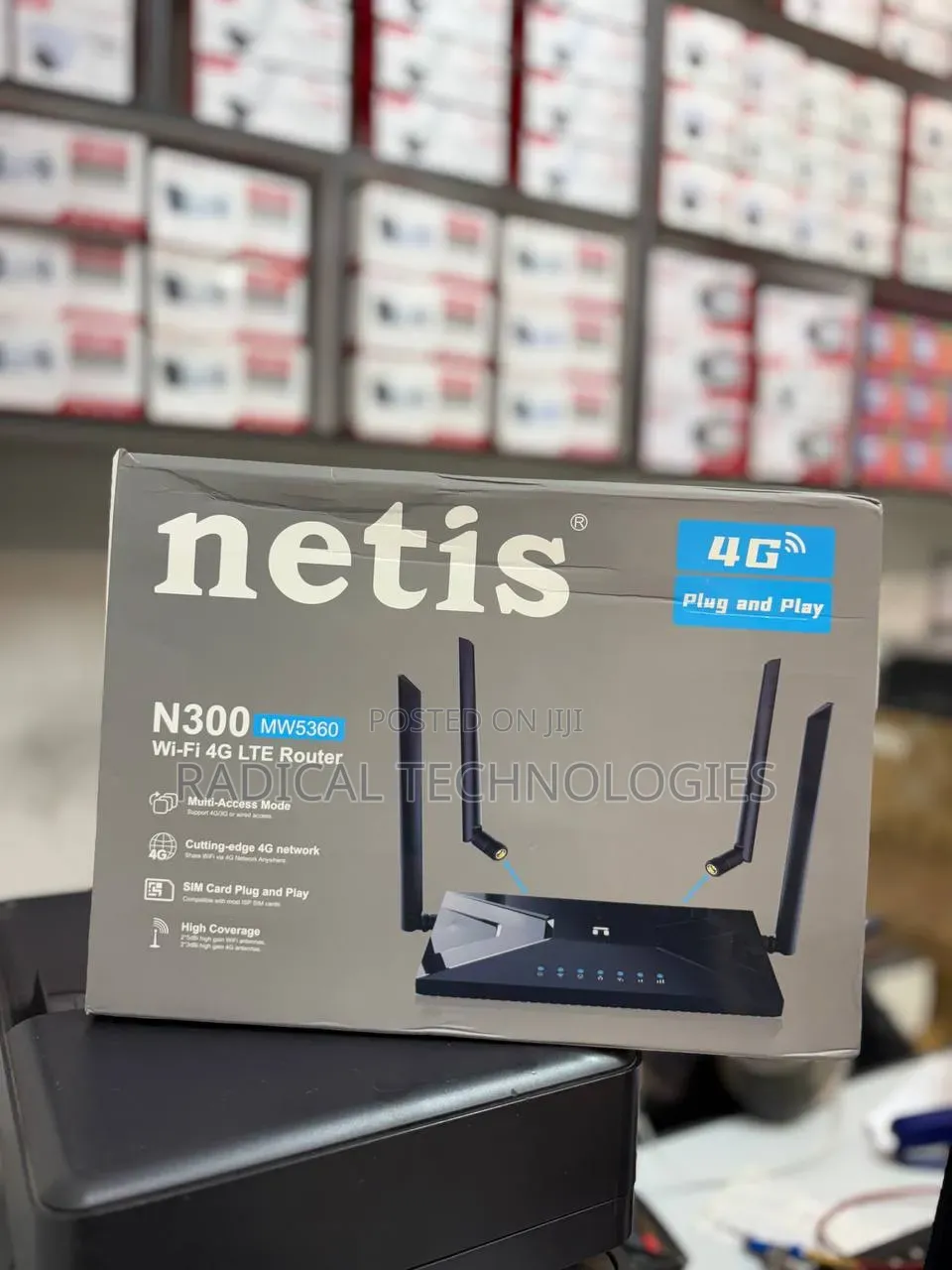 Netis 4G LTE Wifi Router With Lan Port