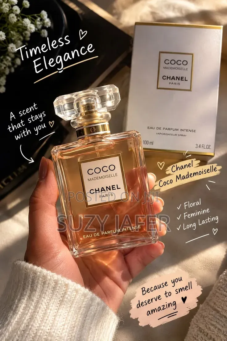 Coco Mademoiselle Chanel Paris Women's Perfume 100ml