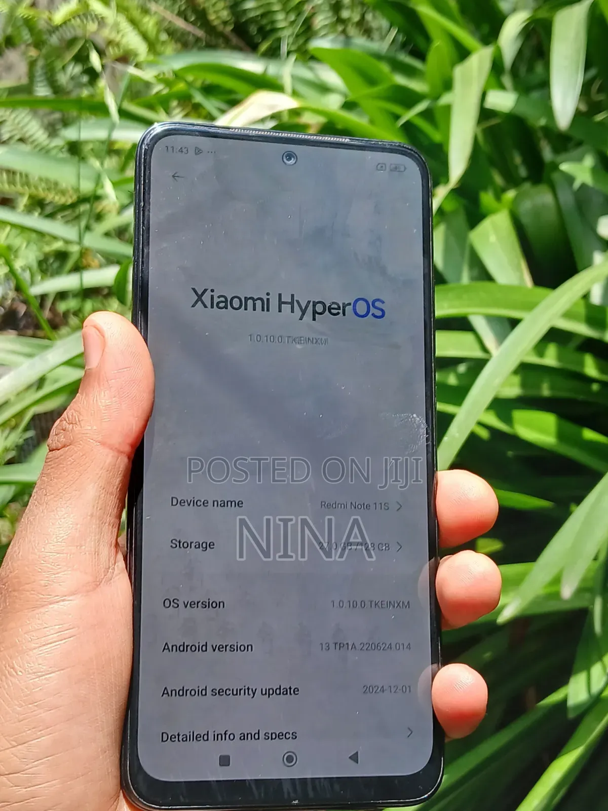 Xiaomi Redmi Note 11S 128 GB Blue