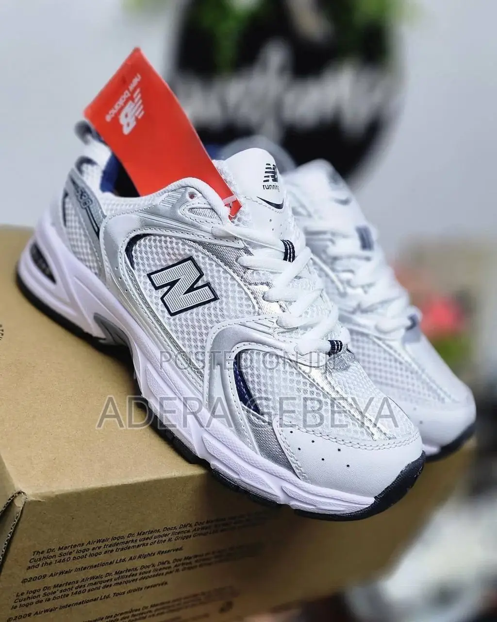 New Balance 530 White Silver Running Sneakers – Brand New With Box