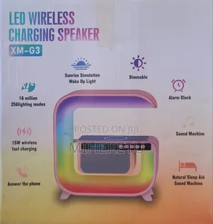 Led Wireless Charging Speaker
