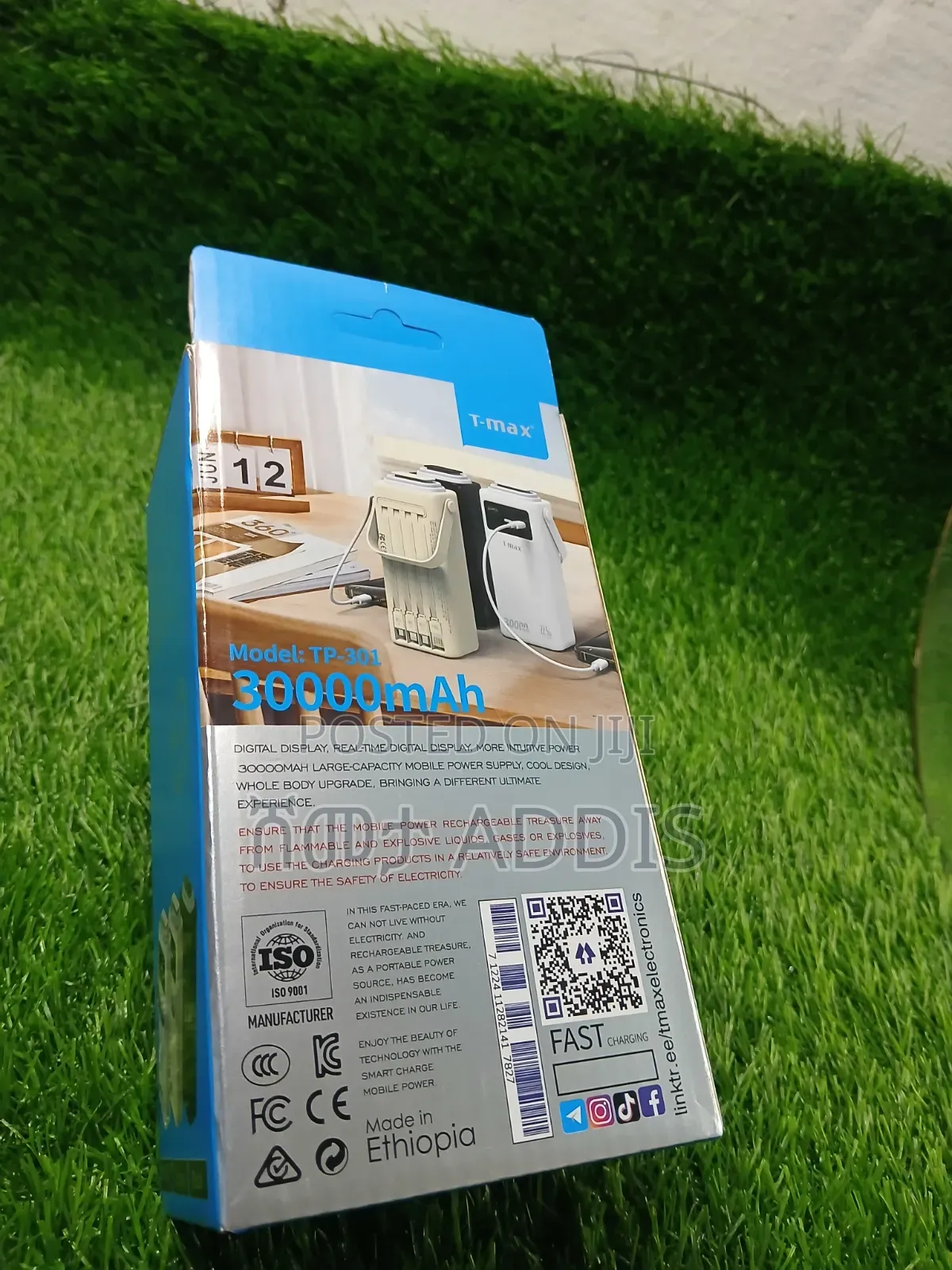 Original T-Max Power Bank mAh 30000