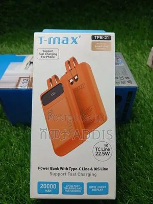 Original T-Max Power Bank Mah 20000