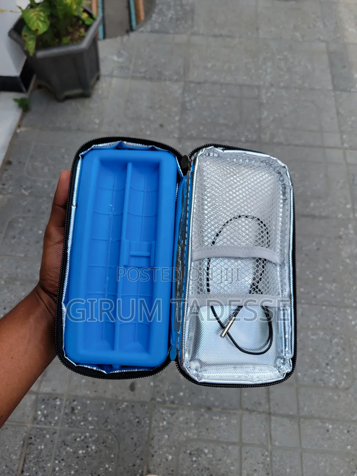 Portable Insulin Medicine Cooler