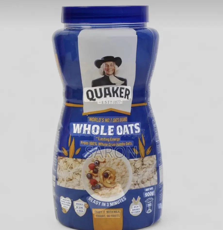 Quaker Whole Oats 900 Gram