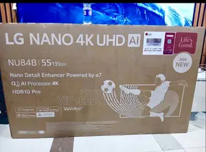 LG 55 Inch TV NU84B Nano UHD Smart 2026 New Model original LG TV