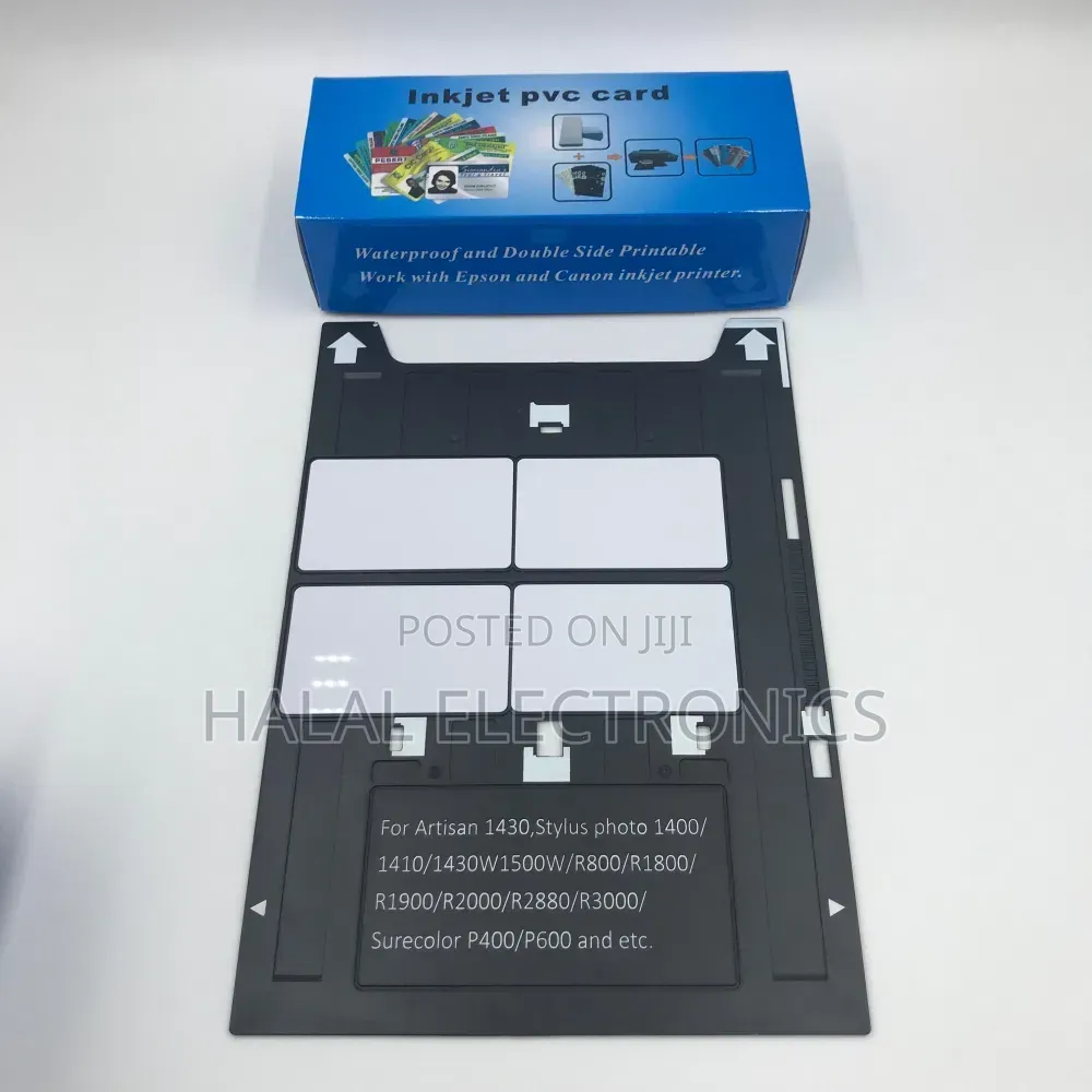 Epson L8050 ID Inkjet PVC Cards (100 Pack) - Inkjet Printable ID Cards
