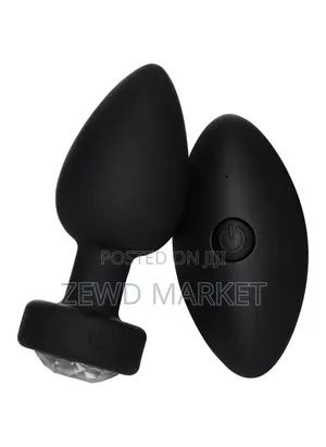 Vibrating Silicone Butt Plug