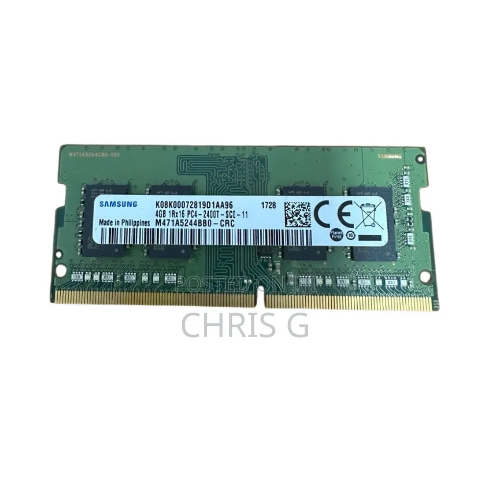 Samsung 4gb Ddr4 Laptop Ram ( Single Peice )