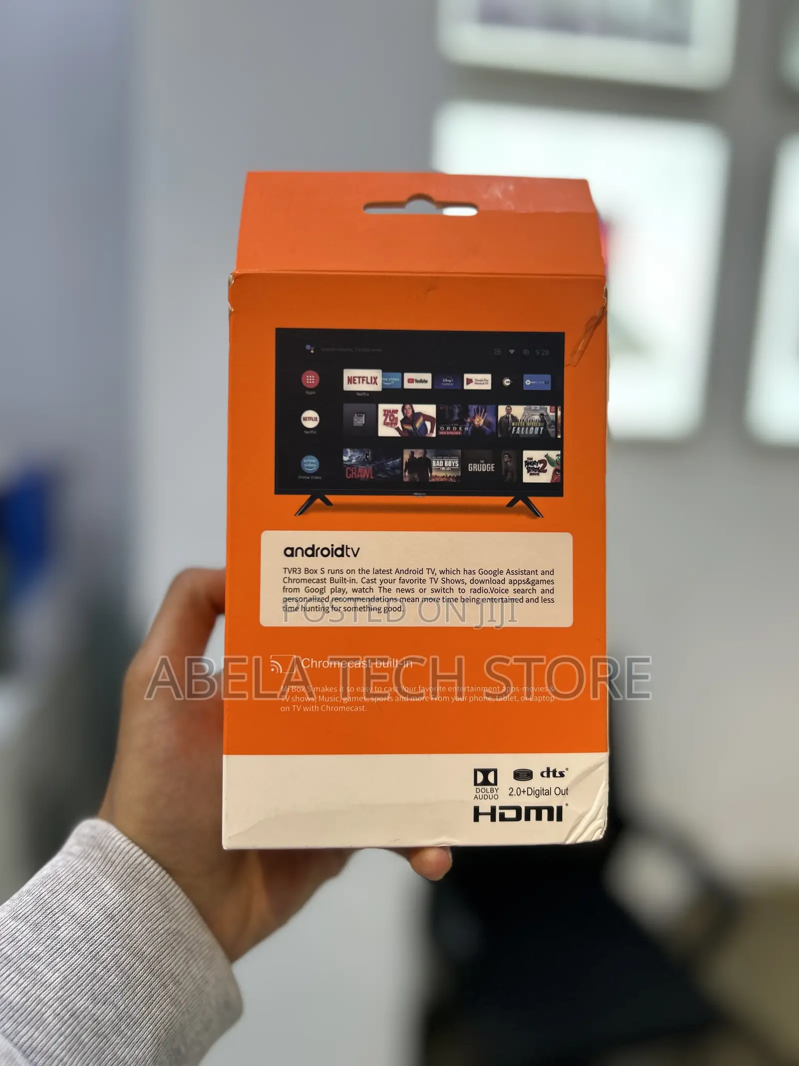 Android TV Stick – 8GB + 128GB | Google Play Voice Assistant