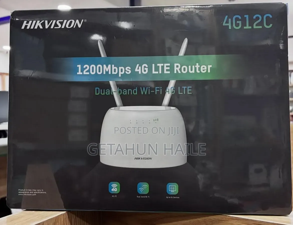 Hikvision 4g12c 1200mbps Dual-Band 4g Lte Router