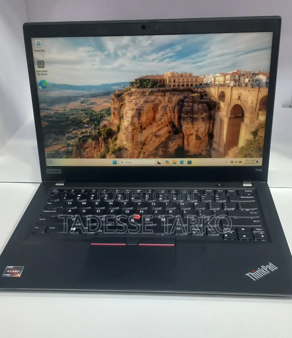 New Laptop Lenovo ThinkPad T14s Gen 1 16GB AMD Ryzen 5 SSD 512GB