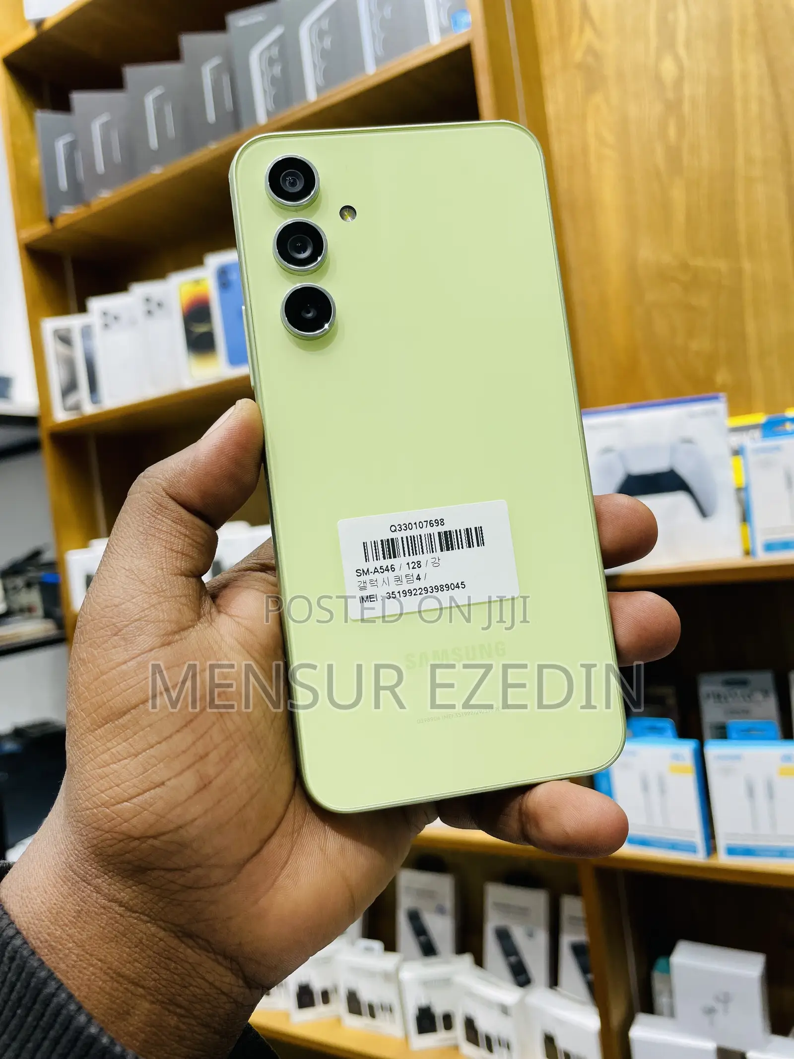 New Samsung Galaxy A54 5G 128 GB Yellow