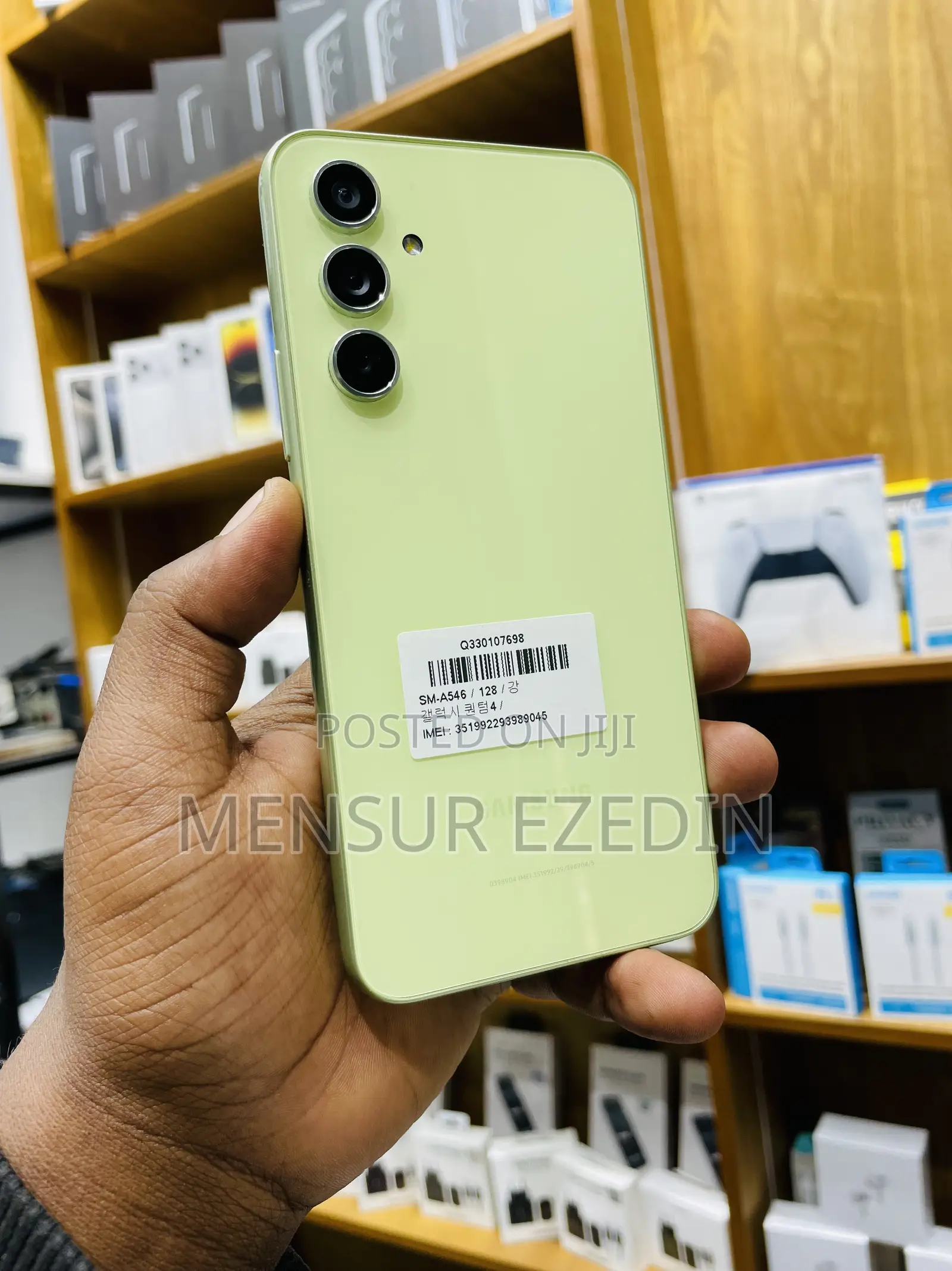 New Samsung Galaxy A54 5G 128 GB Yellow