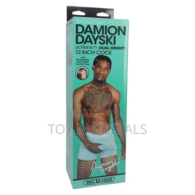 Signature Cocks Damion Dyski 12 Inch Ultraskyen Dual Density Dildo