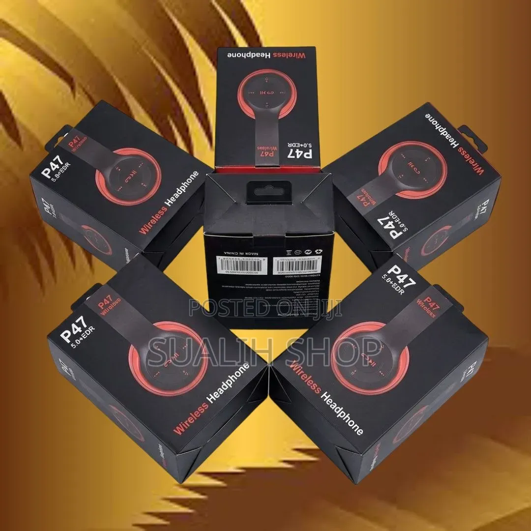 Cascos Bluetooth P47 Wireless Stereo Bass Sound