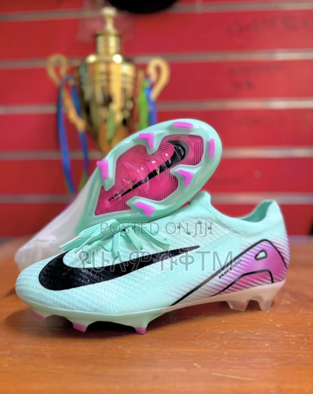 Nike Air Zoom Mercurial Vapor 16 Elite FG Football Cleats Taketa Shoes