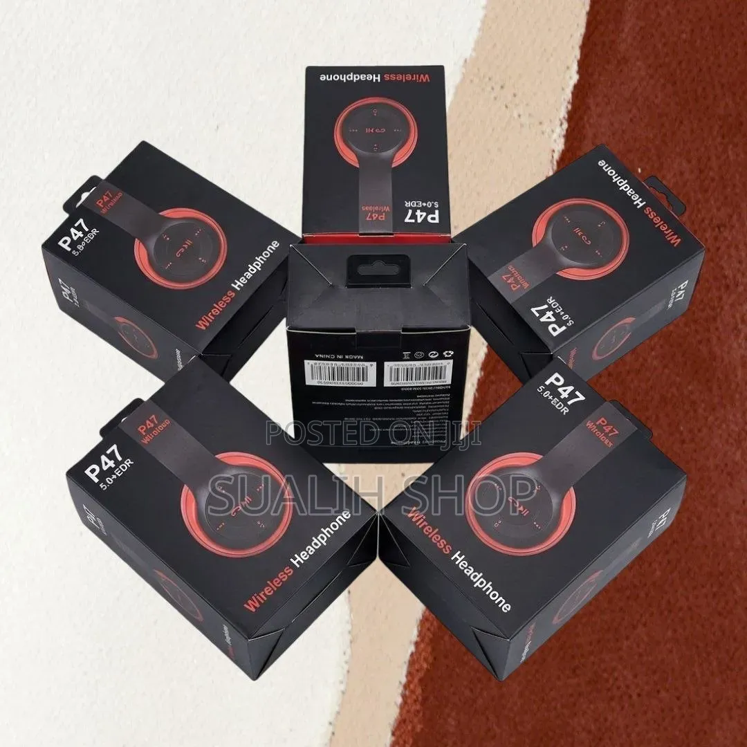 P47 Wireless Headset Cascos Inalámbricos Con Manos Libres