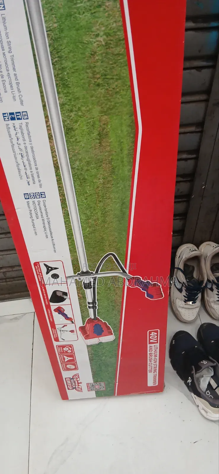Emtop Chargeble Trimmer 21V 4A
