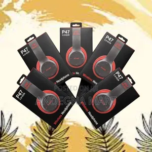 P47 Wireless Headphones Casque Sans Fil Avec Micro