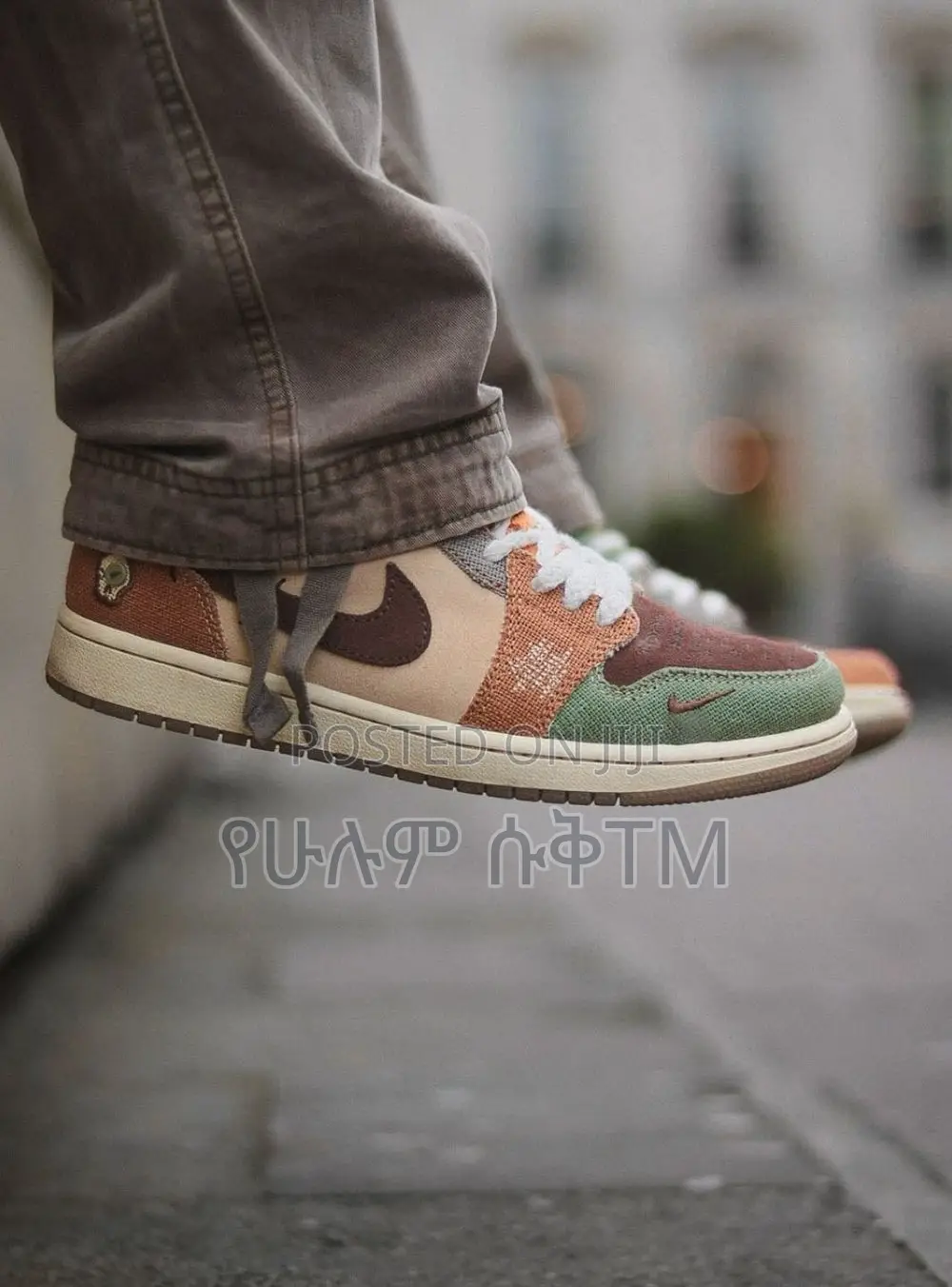 Nike Air Jordan 1 Low OG ‘Voodoo’ by Zion Williams Men’s Shoes