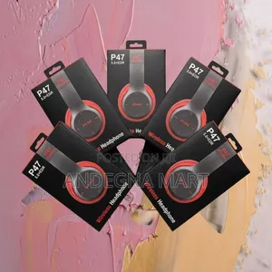 Casque Pliable P47 Wireless Stereo Over-Ear Headset