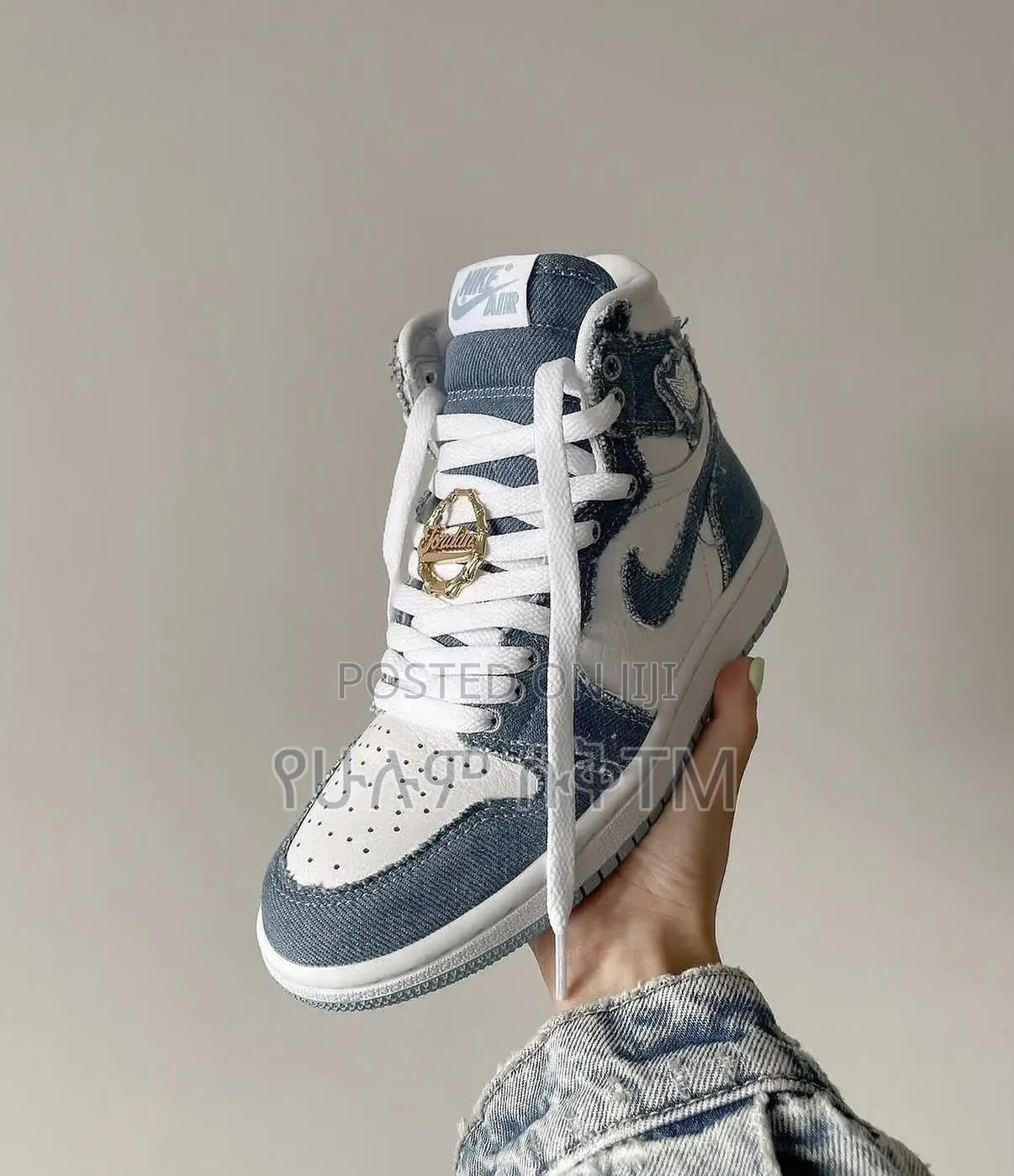 Nike Air Jordan 1 Retro High OG ‘Denim’ Men’s Shoes