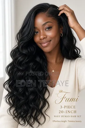 Fumi Human Hair 20 Inch 3 Pieces