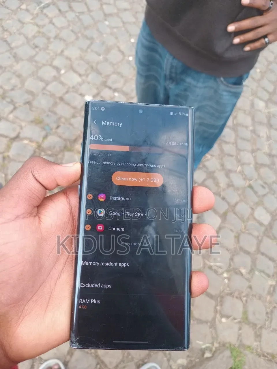 Samsung Galaxy Note10+ 512 GB Blue