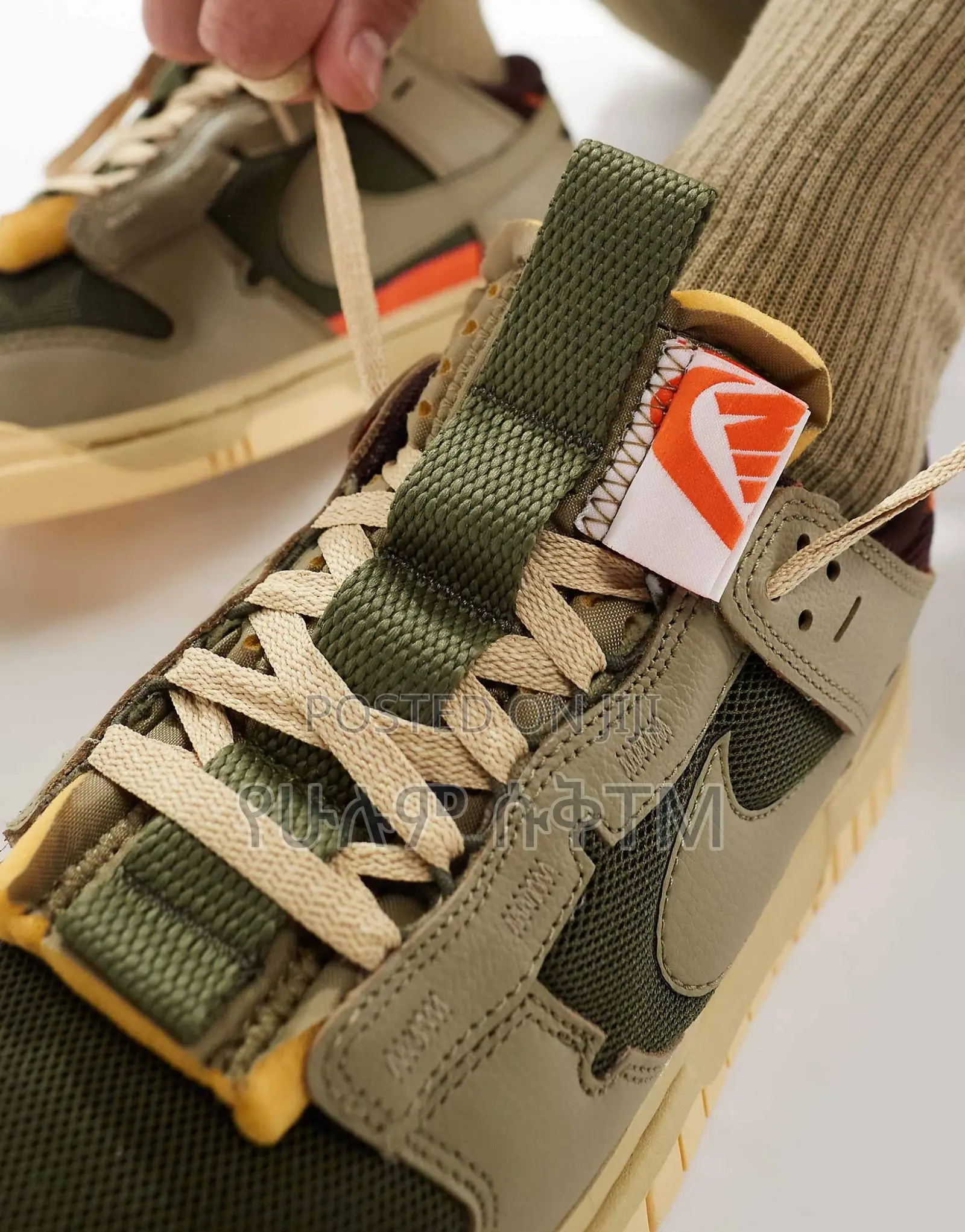 Nike Dunk Low Jumbo Remastered ‘Medium Olive’ Men’s Shoes
