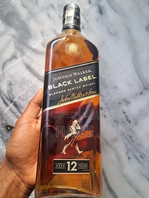 Johnnie Walker Black Label.