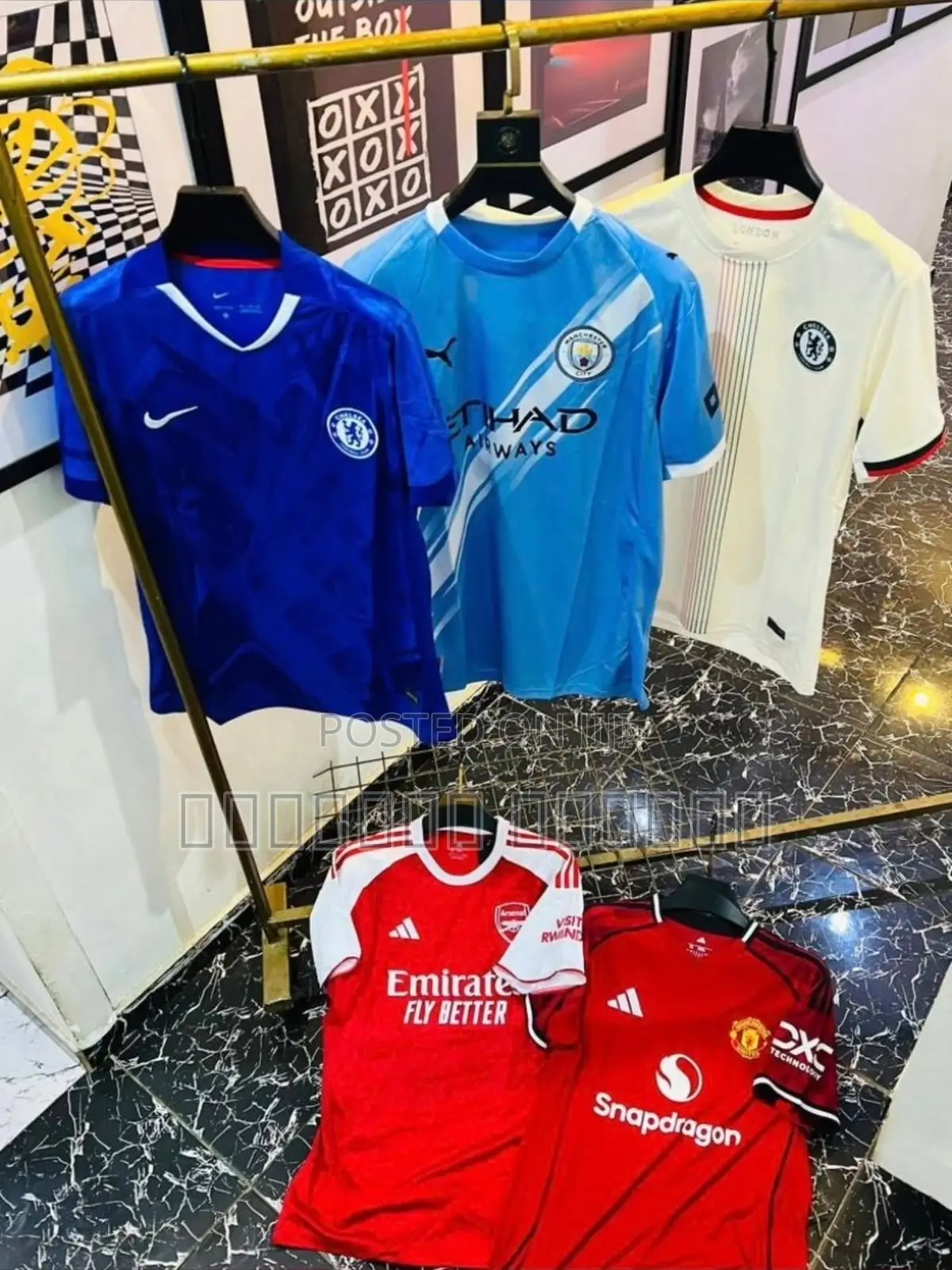 Football Jersey | Club National Team Soccer Shirt | Multiple Sizes
