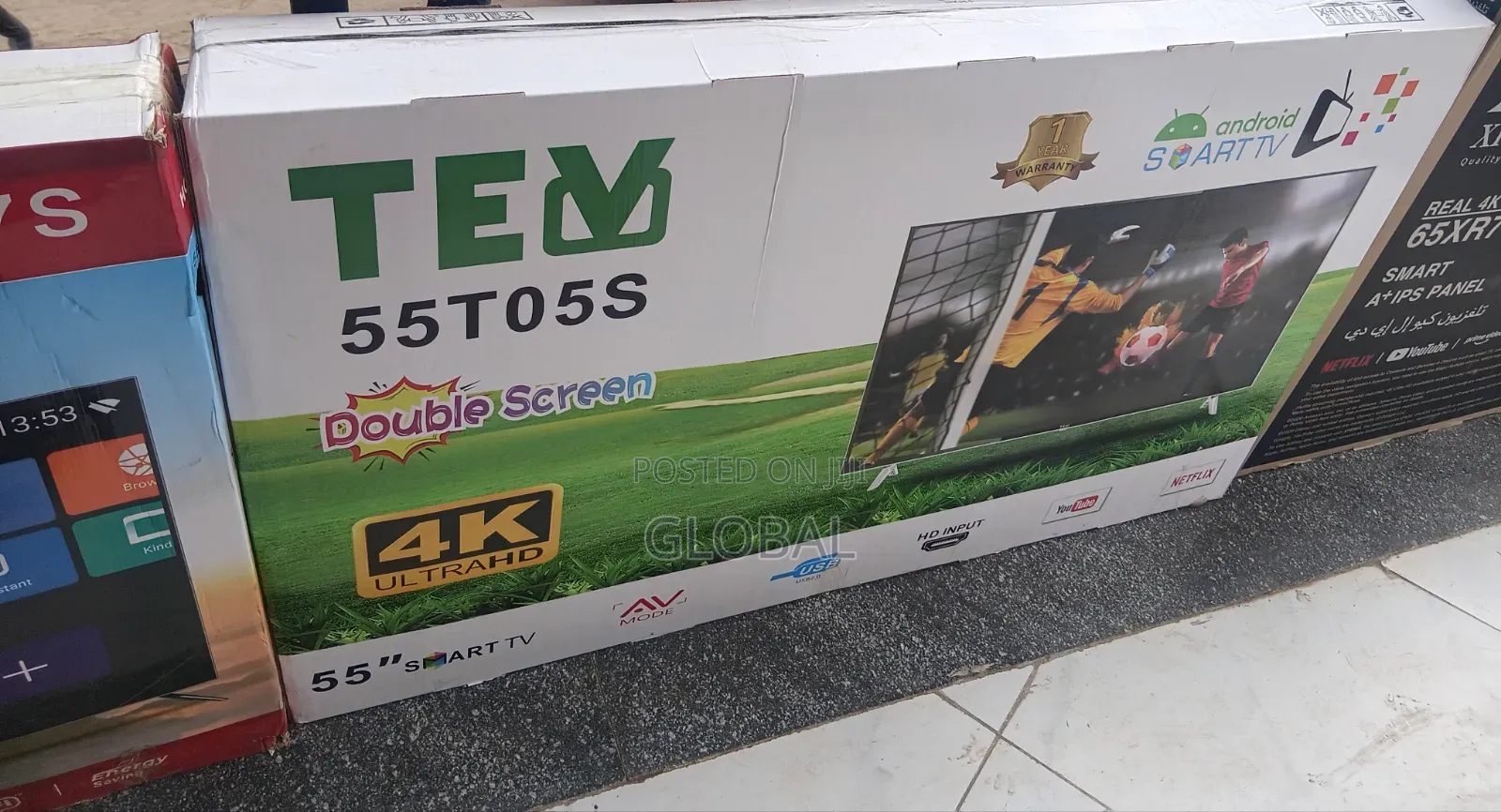 55inch TV Tev55t05s Smart TV