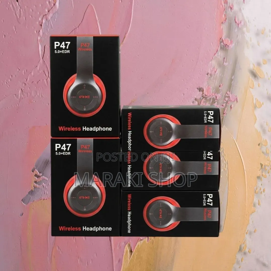 P47 Wireless Cuffie Senza Fili Bass Sound Portatili