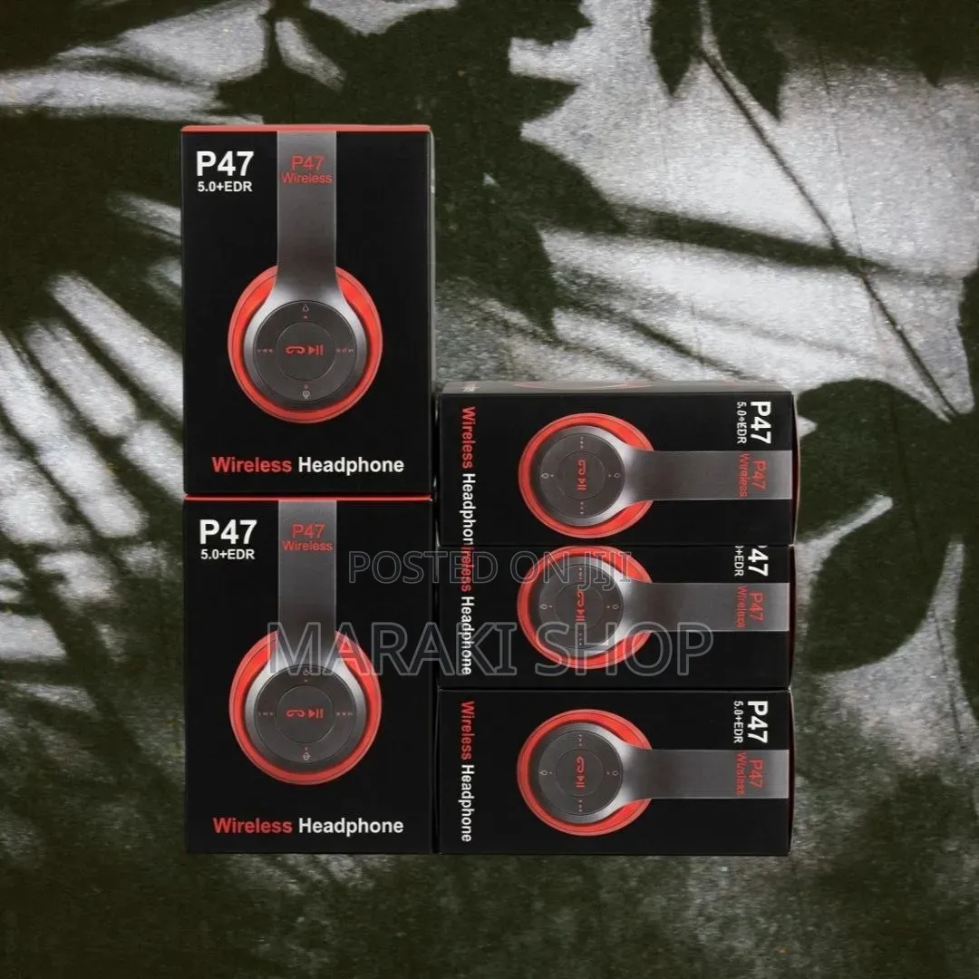 P47 Wireless Headphones Cuffie Musica Per Smartphone