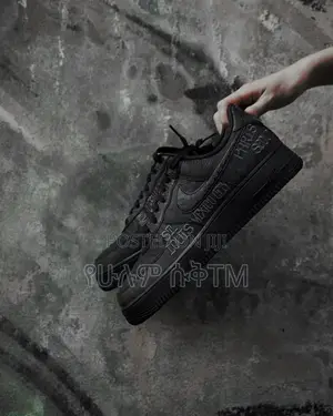 Nike Air Force 1 Low ‘07 ‘’on Tour’’ ‘Triple Black’ Men’s Shoes
