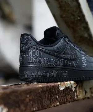 Nike Air Force 1 Low ‘07 ‘’on Tour’’ ‘Triple Black’ Men’s Shoes