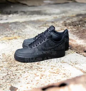 Nike Air Force 1 Low ‘07 ‘’on Tour’’ ‘Triple Black’ Men’s Shoes