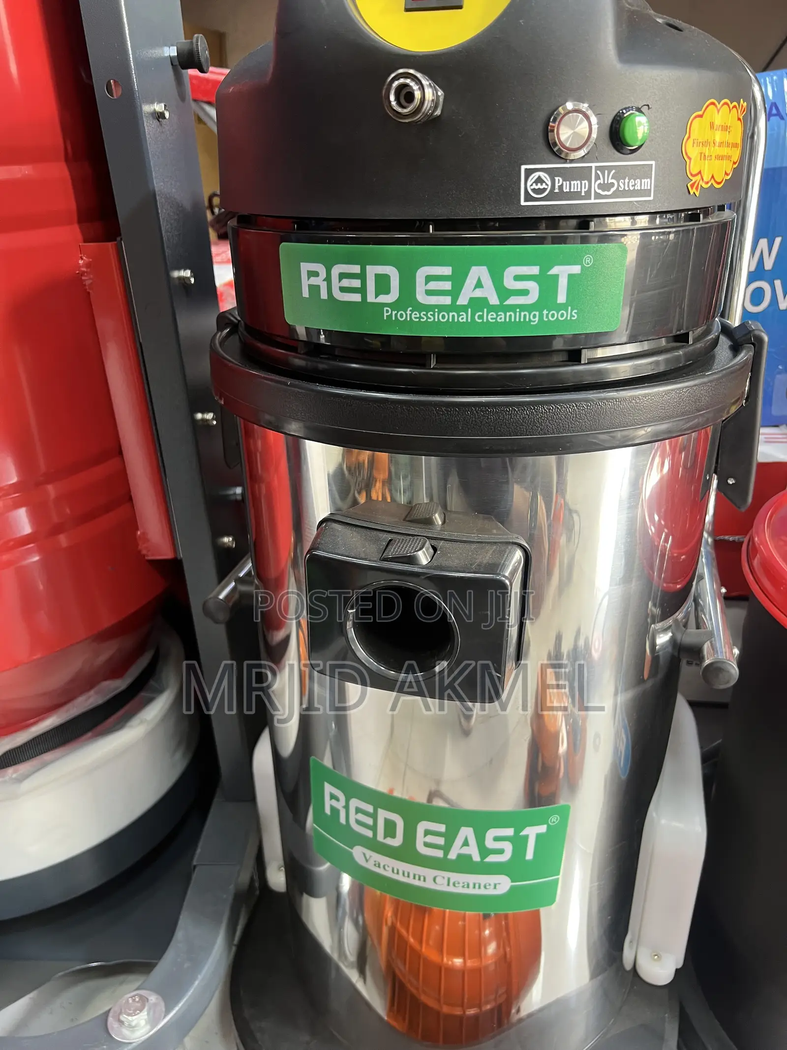 Red East 40L Wet and Dry Steam Vacuum Cleaner