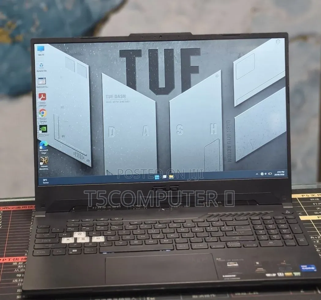 New Laptop Asus TUF Dash F15 16GB Intel Core i7 SSD 512GB