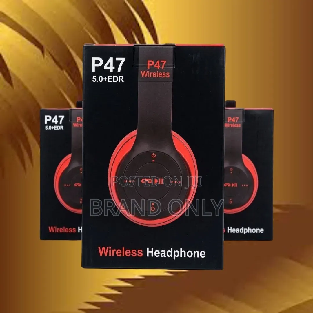 P47 Wireless Headphones Накладные Наушники С Микрофоном