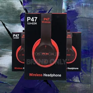 P47 Wireless Headphones Спортивные Наушники Черные