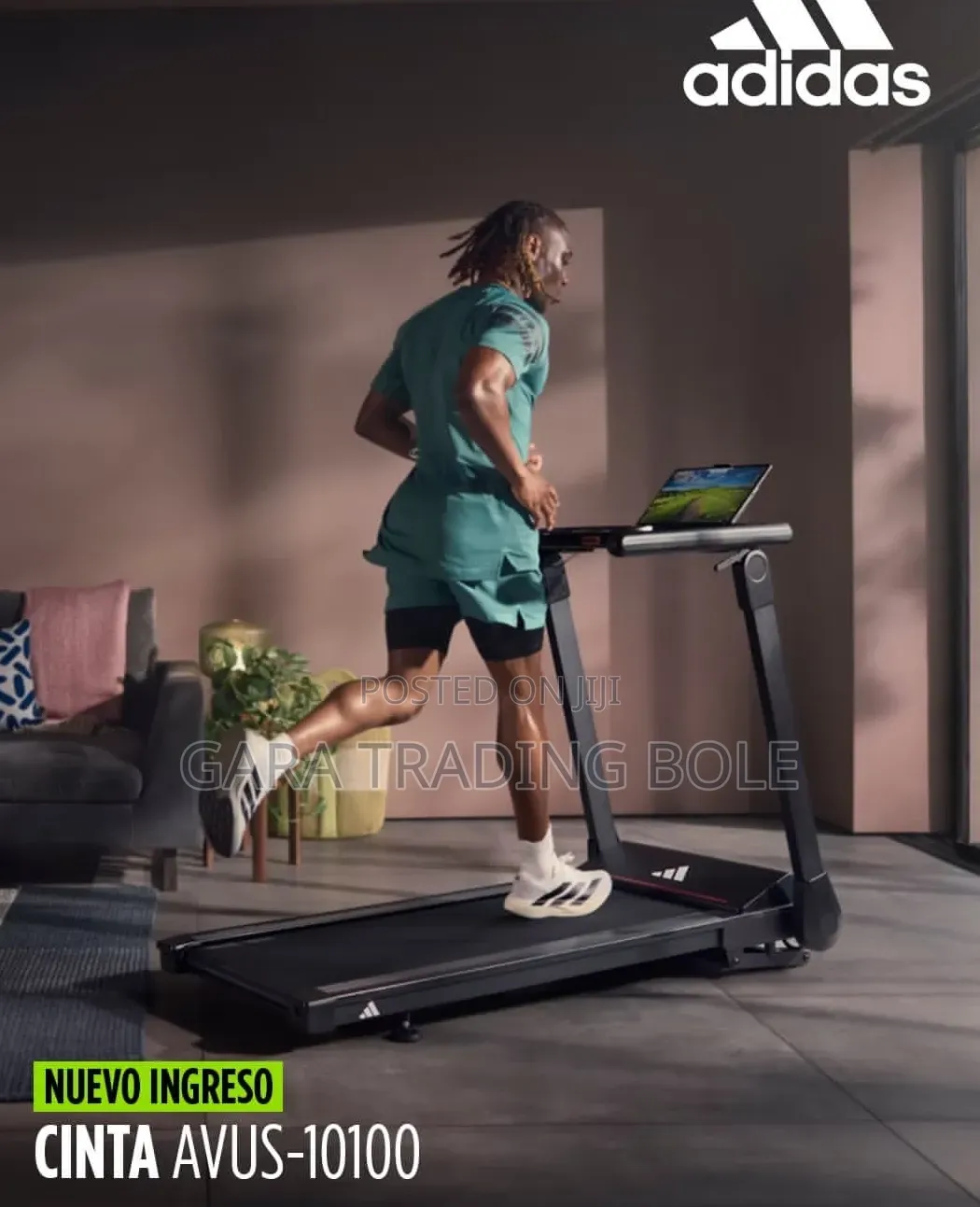 Adidas Home Treadmill – Cardio Fitness Workout Machine